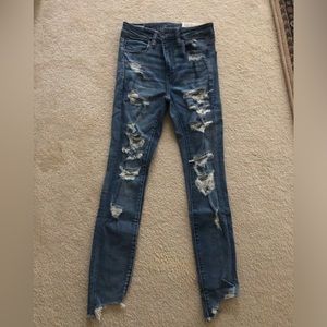 American Eagle high rise jeans